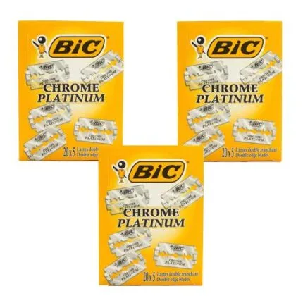 BIC Laminas de Barbear Chrome Platinum 3x100 Unidades