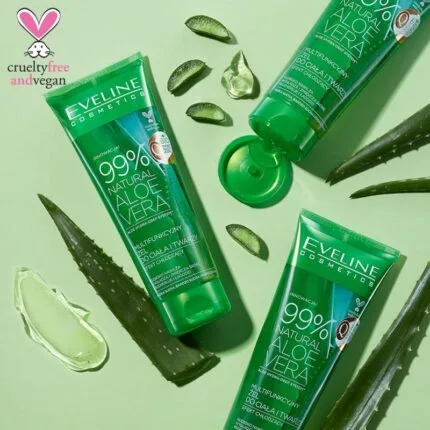 Eveline 99% Natural Aloé Vera Body & Face Gel 250ml