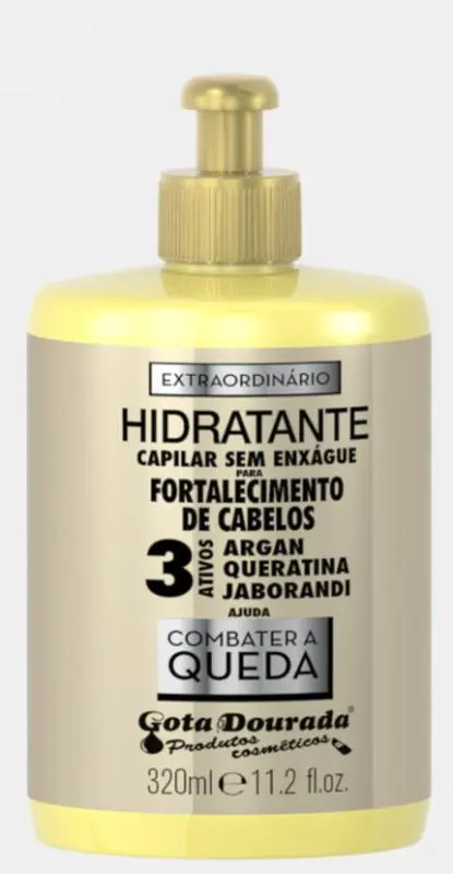 Gota Dourada Creme Pentear Fortalecimento Extraordinário 320ml
