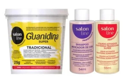 Salon Line Guanidina Tradicional Super 215g